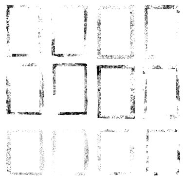 Grunge çerçeve vektörel