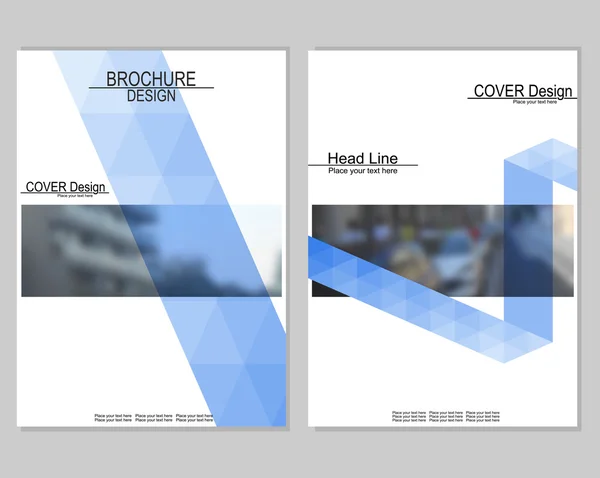 Brochure cover ontwerp — Stockvector