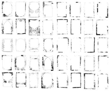 Grunge çerçeve vektörel