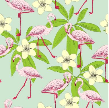 Tropik, pürüzsüz desen