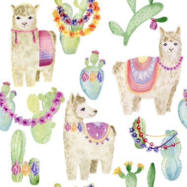 Suluboya kusursuz desen