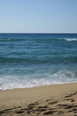 Girit'te Falasarna beach