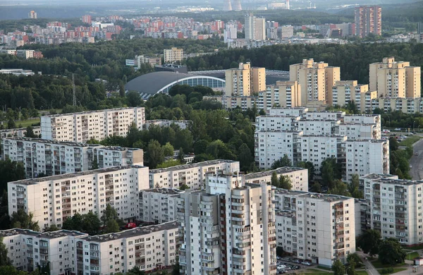 Новые здания Вильнюса — стоковое фото