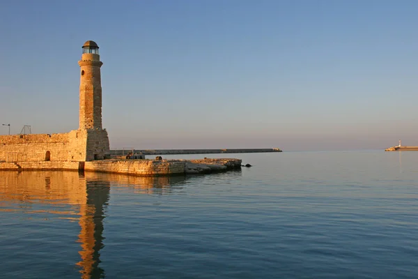 Leuchtturm von Rethymno — Stockfoto