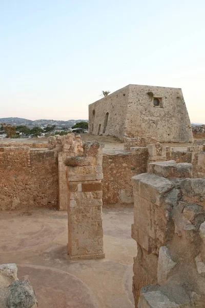 克里特岛的Rethymno要塞 — 图库照片