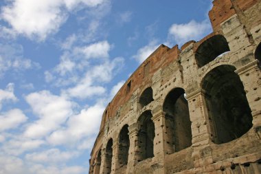 Roma 'daki kolezyumun ayrıntıları