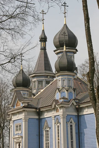 Ortodox church in Druskininkai — Stock Photo, Image