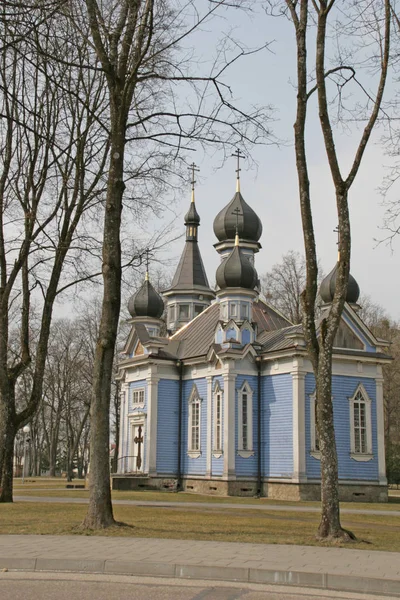 Ortodoxa kyrkan i Druskininkai — Stockfoto