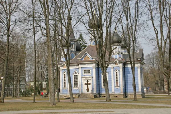 Iglesia Ortodox en Druskininkai — Foto de Stock