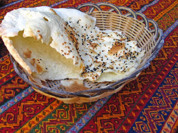 Morceau de pain turc — Photo