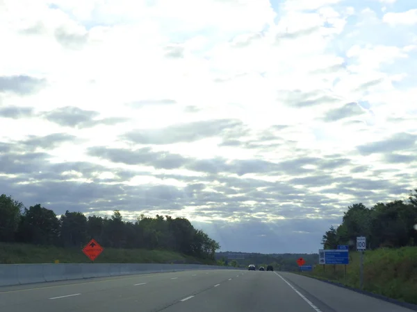 Wolken am Himmel — Stockfoto