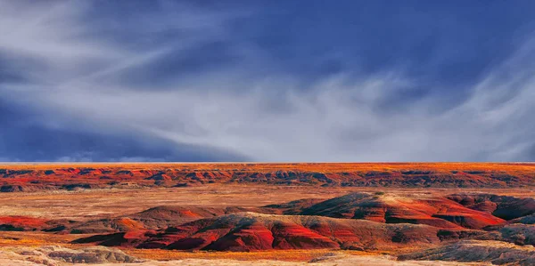 O belo deserto pintado — Fotografia de Stock