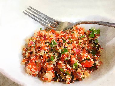 Suluboya Quinoa salata