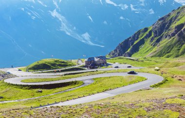 Avusturya 'daki Grossglockner Yüksek Alp Yolu