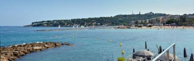 Cap Antibes & Beach Panorama, Provence France