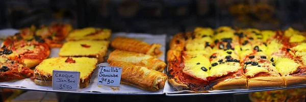 French Food For Sale at Antibes Market, Provence France