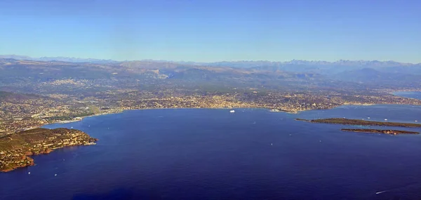 Cannes Aerial View, Cote d'azur Provence France — Stock Photo, Image