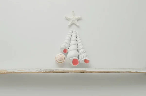海洋のクリスマス ツリー. — ストック写真
