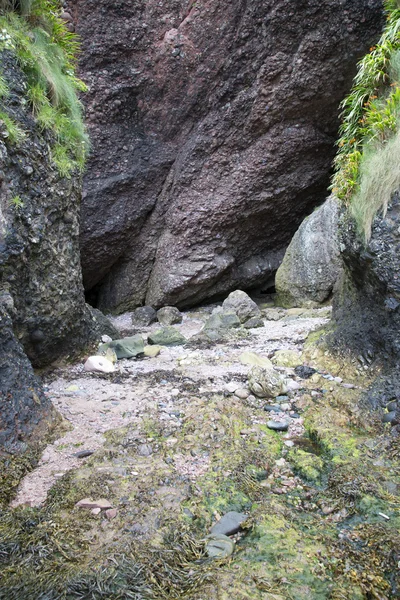 Grotte di Cushendun, contea di Antrim — Foto Stock