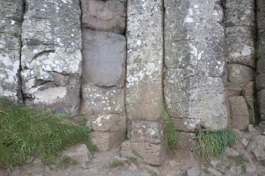 Devler Causeway kıyı patika; County Antrim; Kuzey Irelan