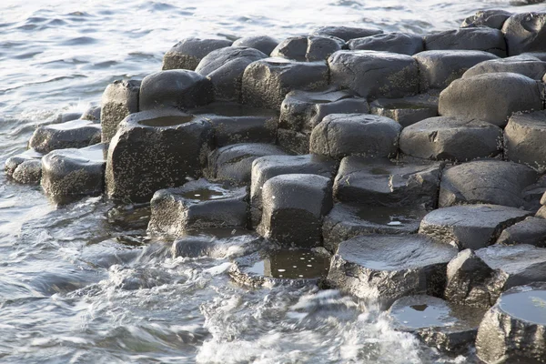 Giants Causeway; County Antrim; Irlanda do Norte — Fotografia de Stock