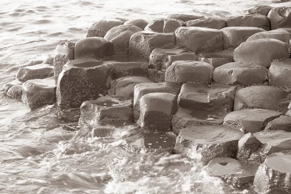 Giants Causeway; Contea di Antrim; Irlanda del Nord — Foto Stock