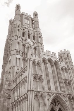 Katedral kilise kule, Ely; Cambridgeshire; İngiltere'de; İngiltere