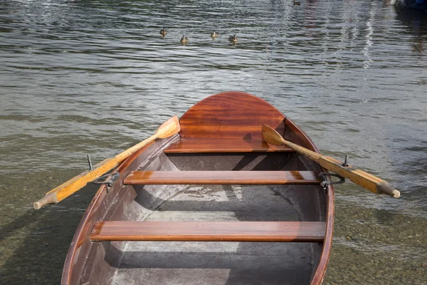 Kürek teknesi, Lake District, İngiltere — Stok fotoğraf