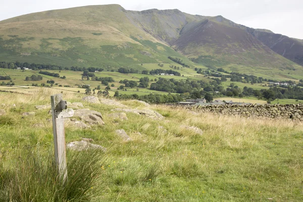 Vista fuori Keswick; Lake District — Foto Stock