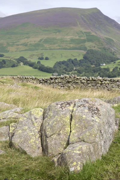 Widokiem na zewnątrz Keswick; Lake District — Zdjęcie stockowe