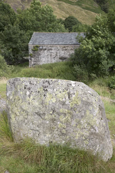 Stenen vid Watendlath; Lake District — Stockfoto