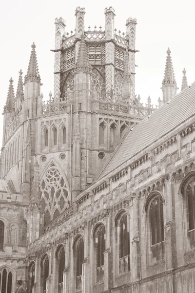 Собор церкви дзвіниця, Елі; Кембриджшир; Англія; Великобританія — стокове фото