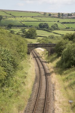 Demiryolu parça, Yorkshire, İngiltere