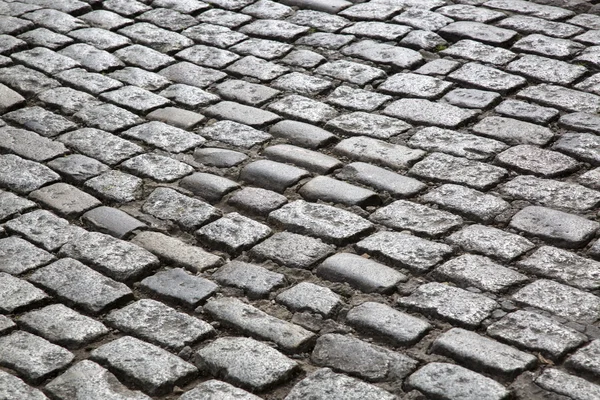 Arnavut kaldırımlı taş Street, Durham, İngiltere — Stok fotoğraf