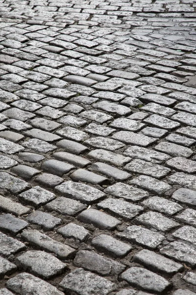 Brukowanej kamień Street, Durham — Zdjęcie stockowe