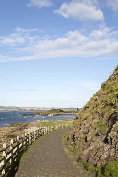 Footpath on Holy; Island; England — Stock Photo, Image