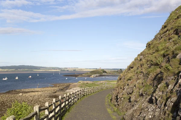 Voetpad op heilige; Eiland; Engeland — Stockfoto