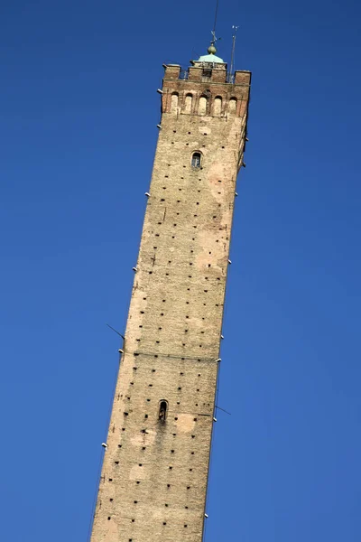 Asinelli Tower w Bolonii — Zdjęcie stockowe