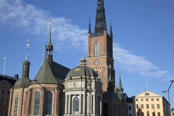 Chiesa di Riddarholmskyrkan; Riddarholmen Island; Stoccolma — Foto Stock