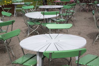 Cafe masa ve sandalyeler; Krallar, Bahçe, Stockholm