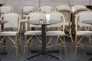 Cafe masa ve sandalyeler, Stockholm