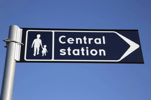 Central Estação Ferroviária — Fotografia de Stock