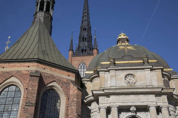 Riddarholmskyrkan Church; Riddarholmen Island; Stockholm — Stock Photo, Image