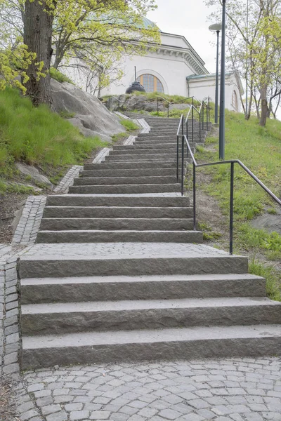 Pasos sobre Skeppsholmen; Estocolmo — Foto de Stock