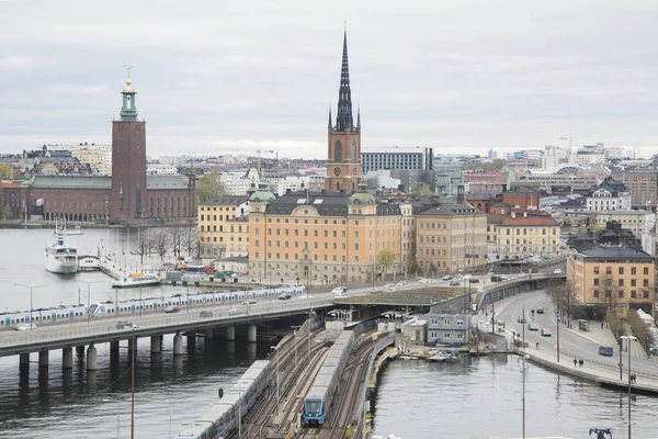 Paysage urbain de Stockholm ; Suède — Photo