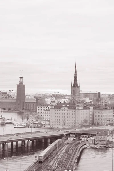 Cityscape in Stockholm; Sweden — Stock Photo, Image