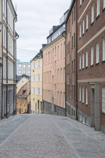 Rue vide à Stockholm — Photo