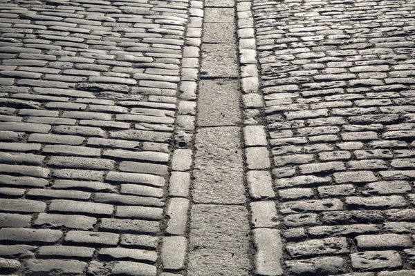 Cobblestone Street à Stockholm, Suède — Photo