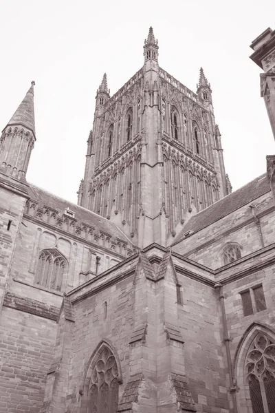 Καθεδρικός Ναός του Worcester, Αγγλία, Ηνωμένο Βασίλειο — Φωτογραφία Αρχείου