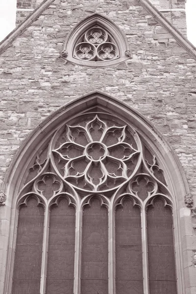 Вікно храм Пресвятої Трійці; Стратфорд після Avon — стокове фото